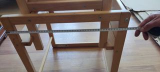 Trona multifuncional de madera