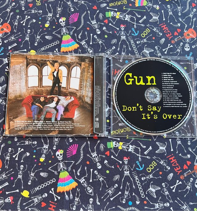 GUN - Cd Single Promocional ( DON'T SAY IT'S OVER)