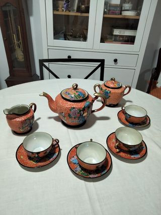 Juego de té japonés antiguo