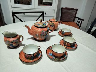 Juego de té japonés antiguo