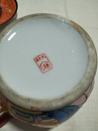 Juego de té japonés antiguo