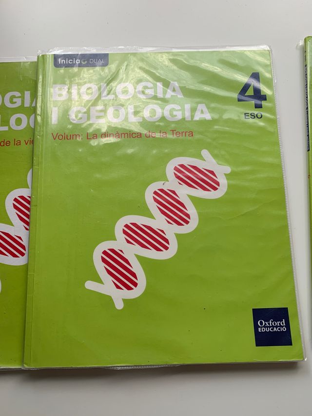 libros texto biología 4 ESO Oxford