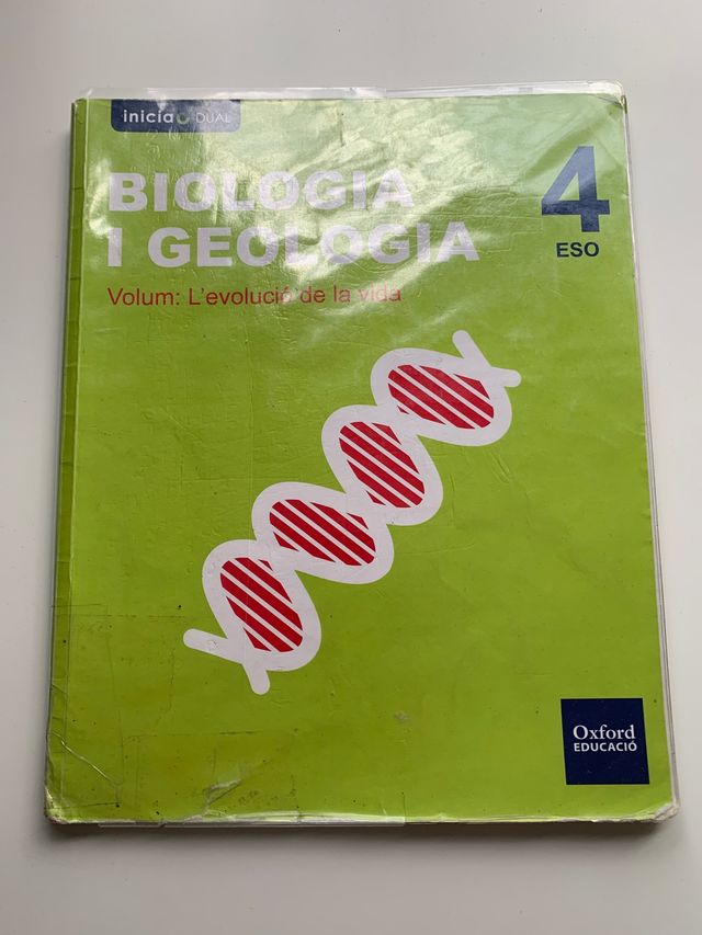libros texto biología 4 ESO Oxford