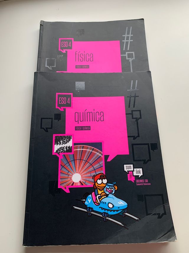 libros texto física y química 4 ESO edelvives
