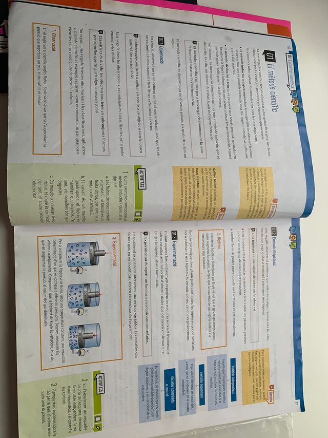 libros texto física y química 4 ESO edelvives