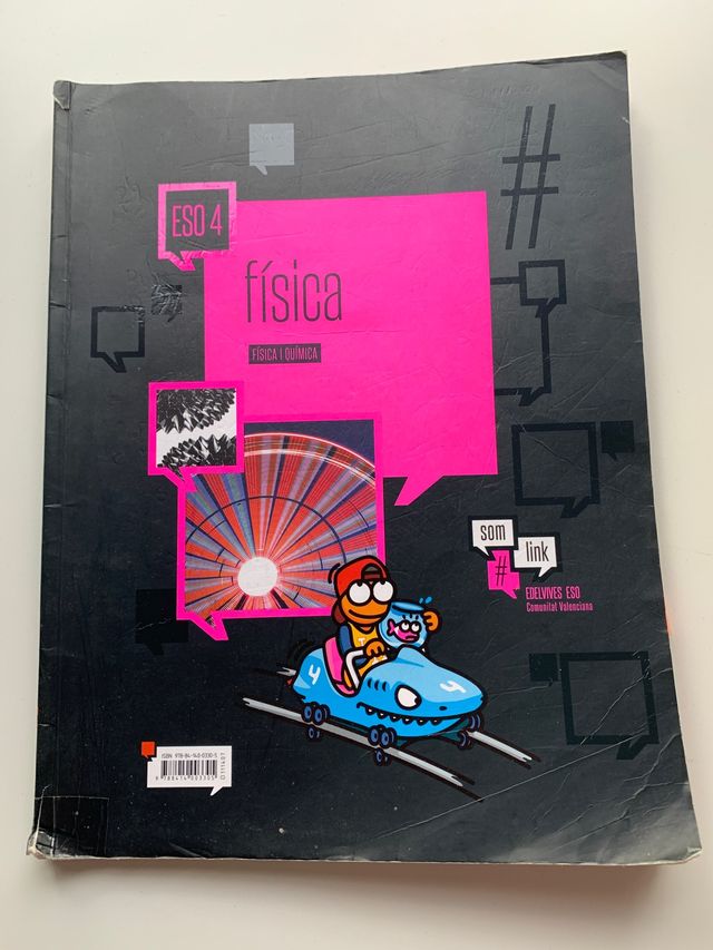 libros texto física y química 4 ESO edelvives