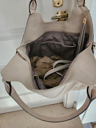 Bolso beige