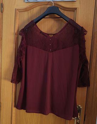 Blusa talla grande, Kiabi