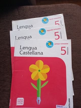 Libros 5 primaria. Santillana