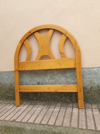 cabecera de cama madera maciza