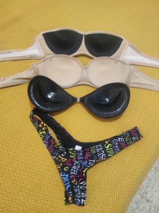 bikini brasileño y sujetador