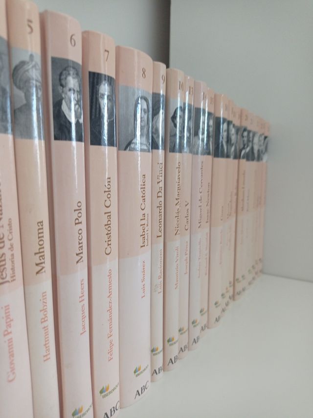 COLECCIÓN PROTAGONISTAS DE LA HISTORIA 23 TOMOS