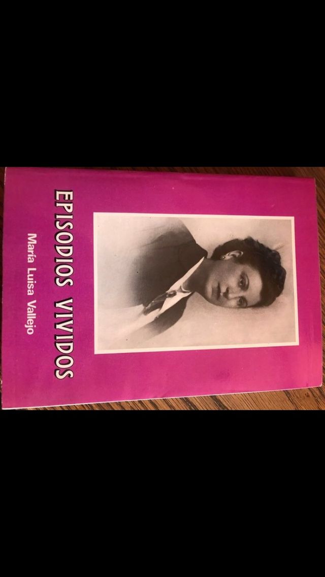 María Luisa Vallejo episodios vividos. Cuenca
