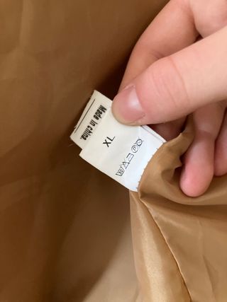 Chaquetón mujer piel sintética