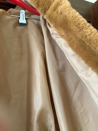 Chaquetón mujer piel sintética