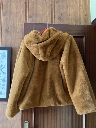 Chaquetón mujer piel sintética