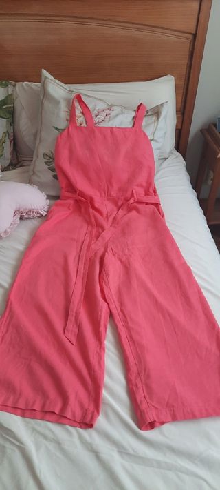 PANTALON PETO Lino nuevo sin estrenar