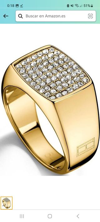 Anillo Tommy Hilfiger