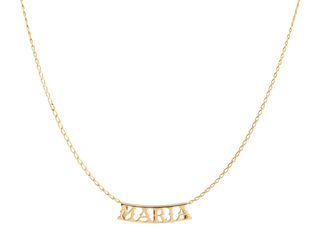 Colgante de oro 9k con nombre