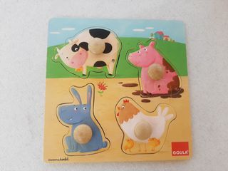 Puzzle de madera de Goula niños
