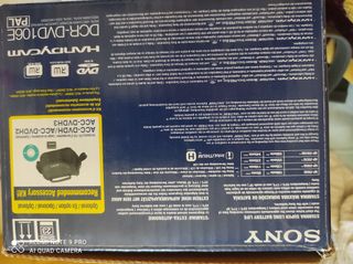 Cámara de fotos sony