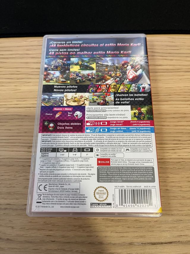 Mario Kart 8 Deluxe Nintendo Switch de segunda mano por 35 EUR en