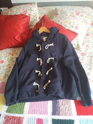 Trenca azul marino para hombre 
