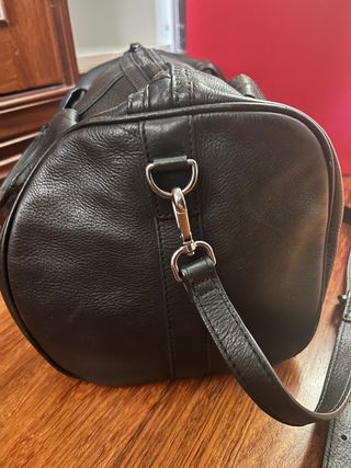 Bolso piel negro Armani