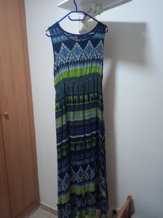 Vestido largo Natura 
