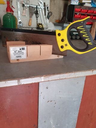 Caja de igletar de madera