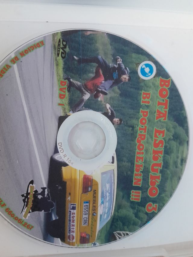 2 dvd de rally en Euskadi