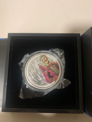 Moneda 1 onza The Joker