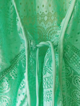 Blusa abierta de playa