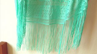 Blusa abierta de playa