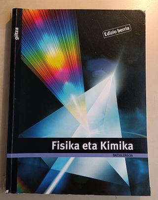 Libros de 1º de Bachillerato en euskera