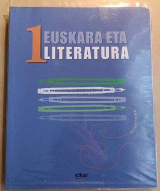 Libros de 1º de Bachillerato en euskera
