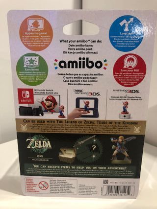 Amiibo Link Zelda Tears of the Kingdom