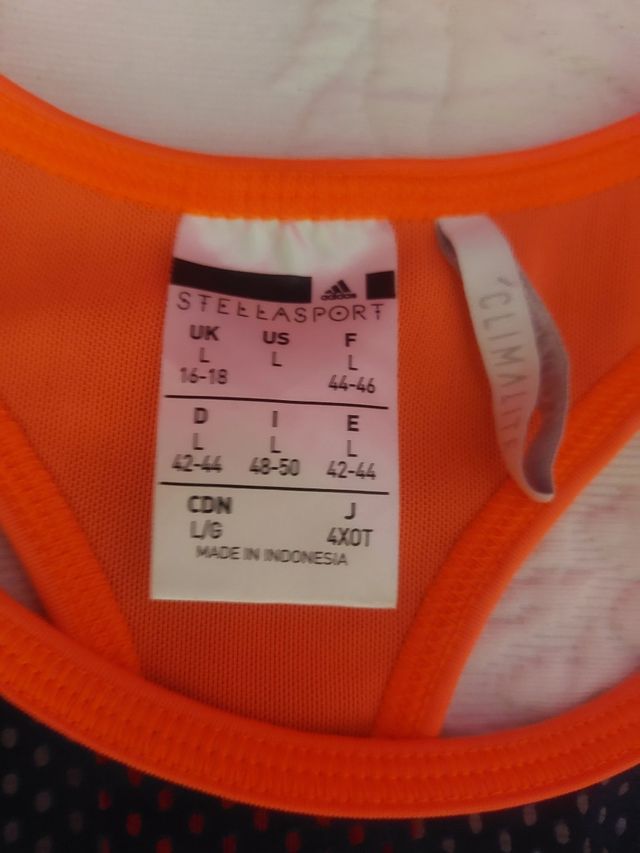 camiseta adidas tirantes