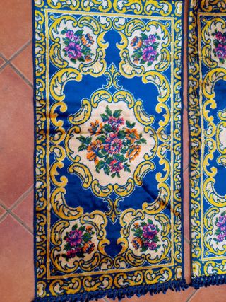 Alfombras de dormitorio del Sáhara original.