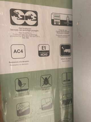 Tarima c4. 9,50 euros metro