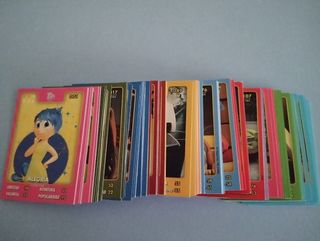 lote 126 cromos Disney pixar