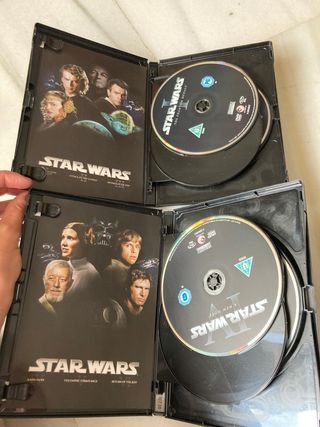 Colección DVD Star Wars (inglés)