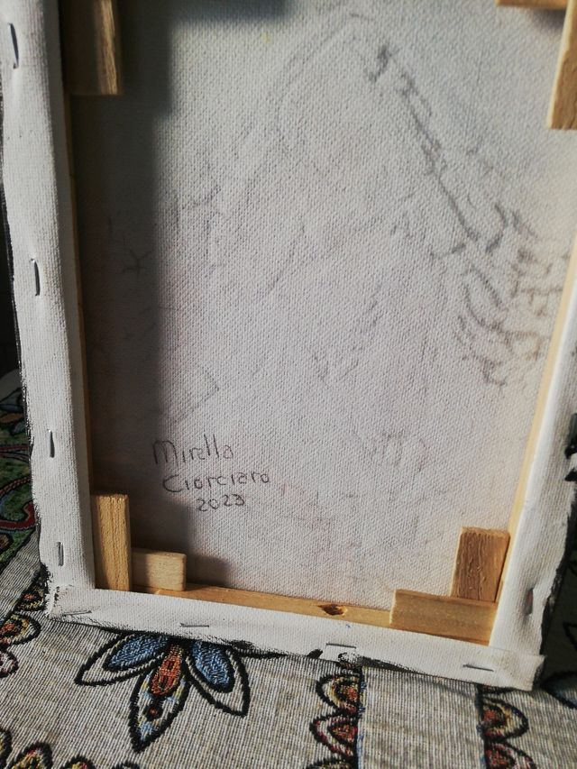 Dipinto amano su tela