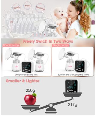 ★ Extractor leche eléctrico Doble, con Masaje