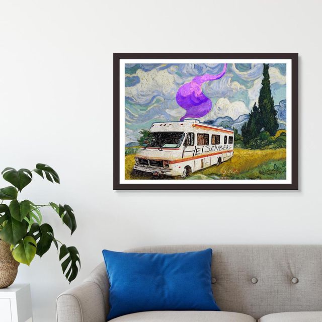 Heisenberg Van Gogh poster/cuadro