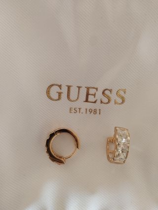 Pendientes Guess oro