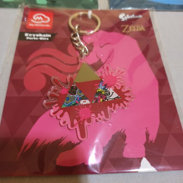 Llaveros Splatoon + Zelda
