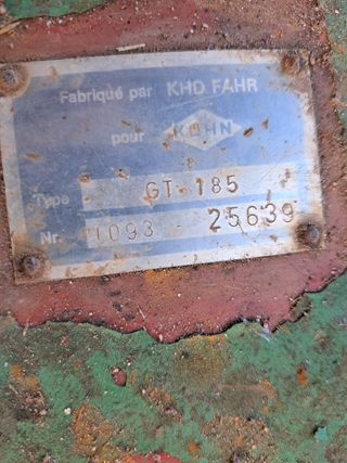 DESPIECE ROTATIVA DEUZT FARH, Y FISTERRA