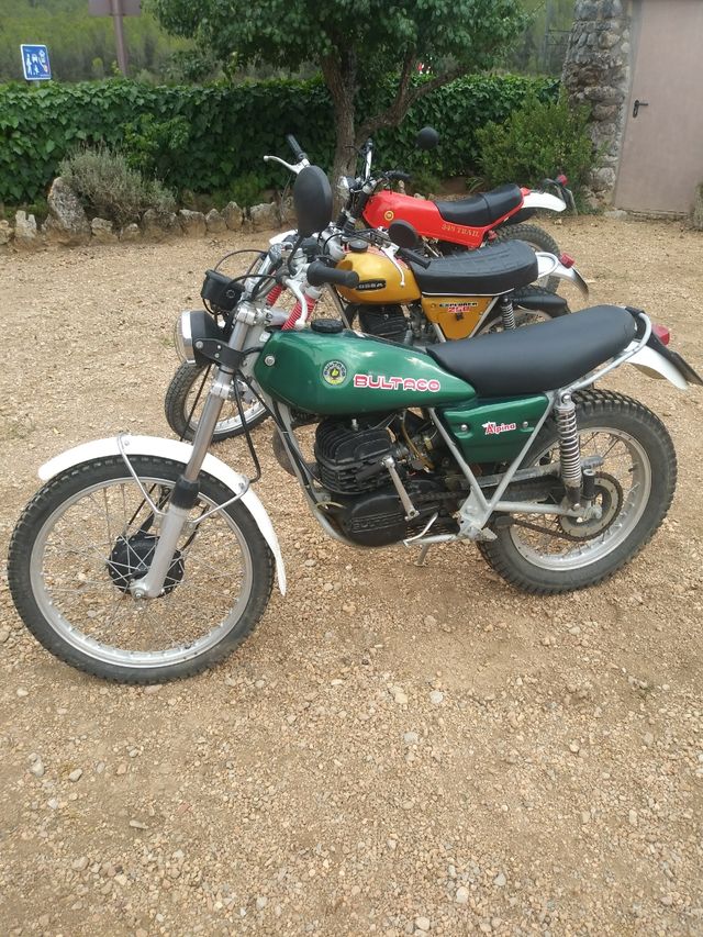 Motos clasicas de los 70