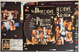 Lote de 3 DVDs (nuevos) de cine francés